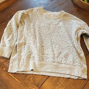 Leopard Print Sweatshirt